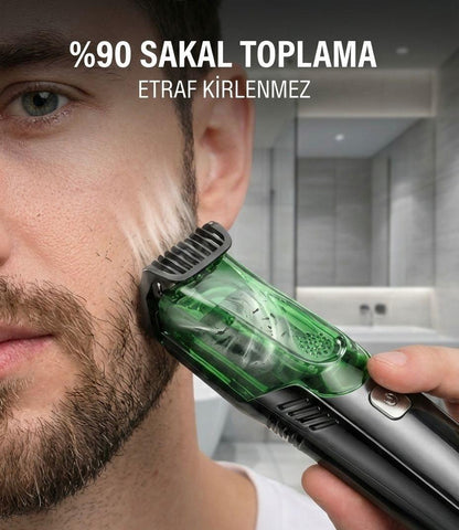 Etraf kirlenmez vakumlu tıraş